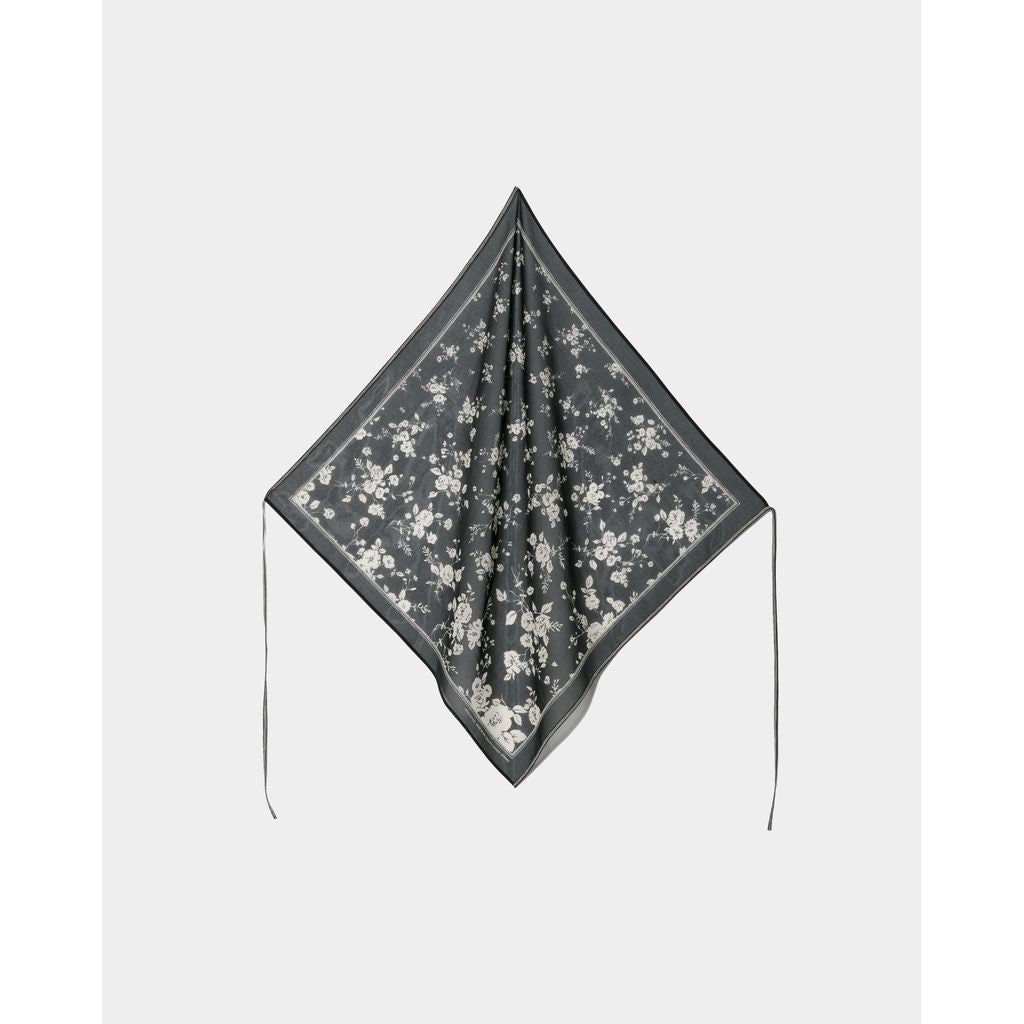 beautiful people flower print scarf