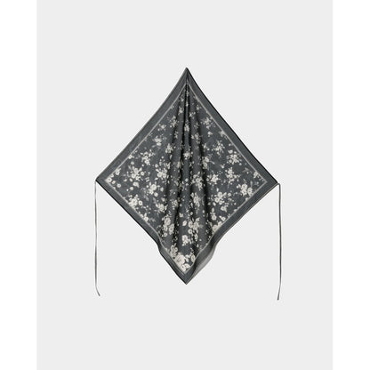 beautiful people flower print scarf