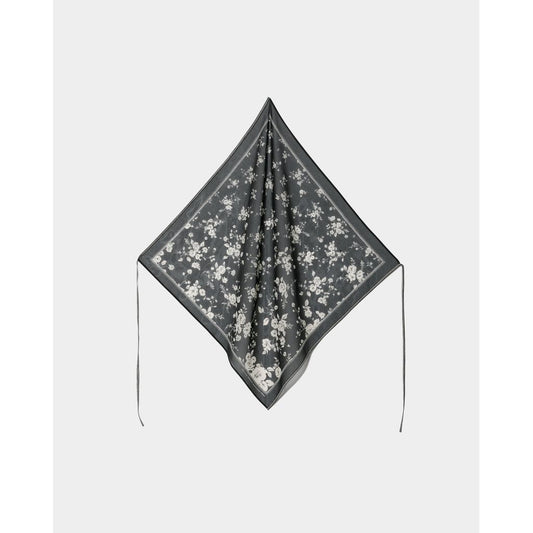 beautiful people flower print scarf