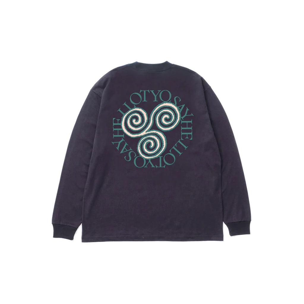 SAYHELLO Pigment Slap Logo Tee