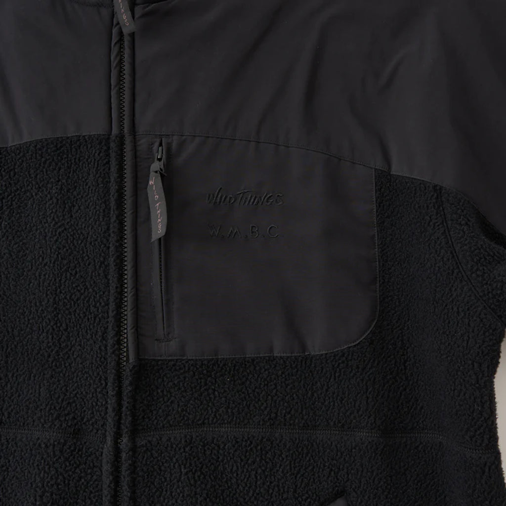 WHITE MOUNTAINEERING WM × WILD THINGS FLEECE JACKET