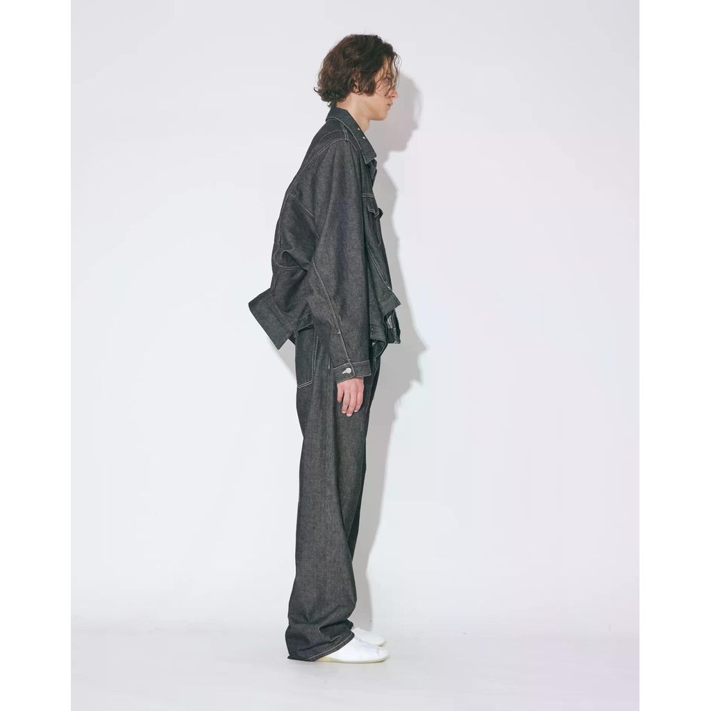 beautiful people double-end left hand twill denim blouson