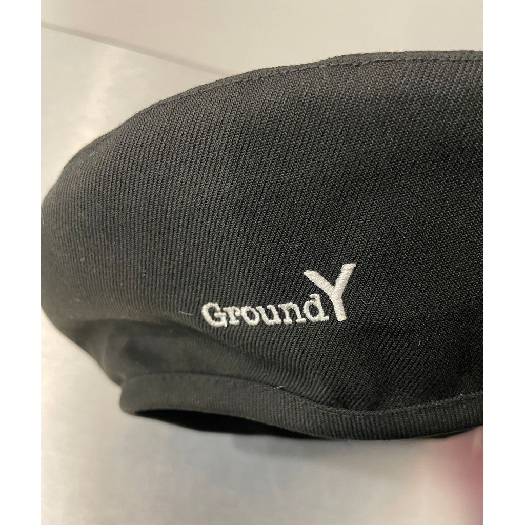 Ground Y×NEWERA(R) GROUND Y LOGO COTTON BERET