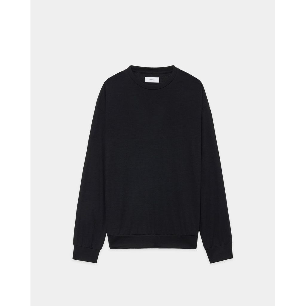 marka 2/72 Wool Single Jersey Washable Crew Neck