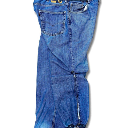 POLIQUANT THE DEFORMED ADJUSTABLE THRIFTING DENIM 550