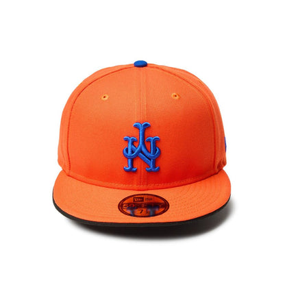 NEW ERA  59FIFTY MLB Upside Down ニューヨーク・メッツ オレンジ