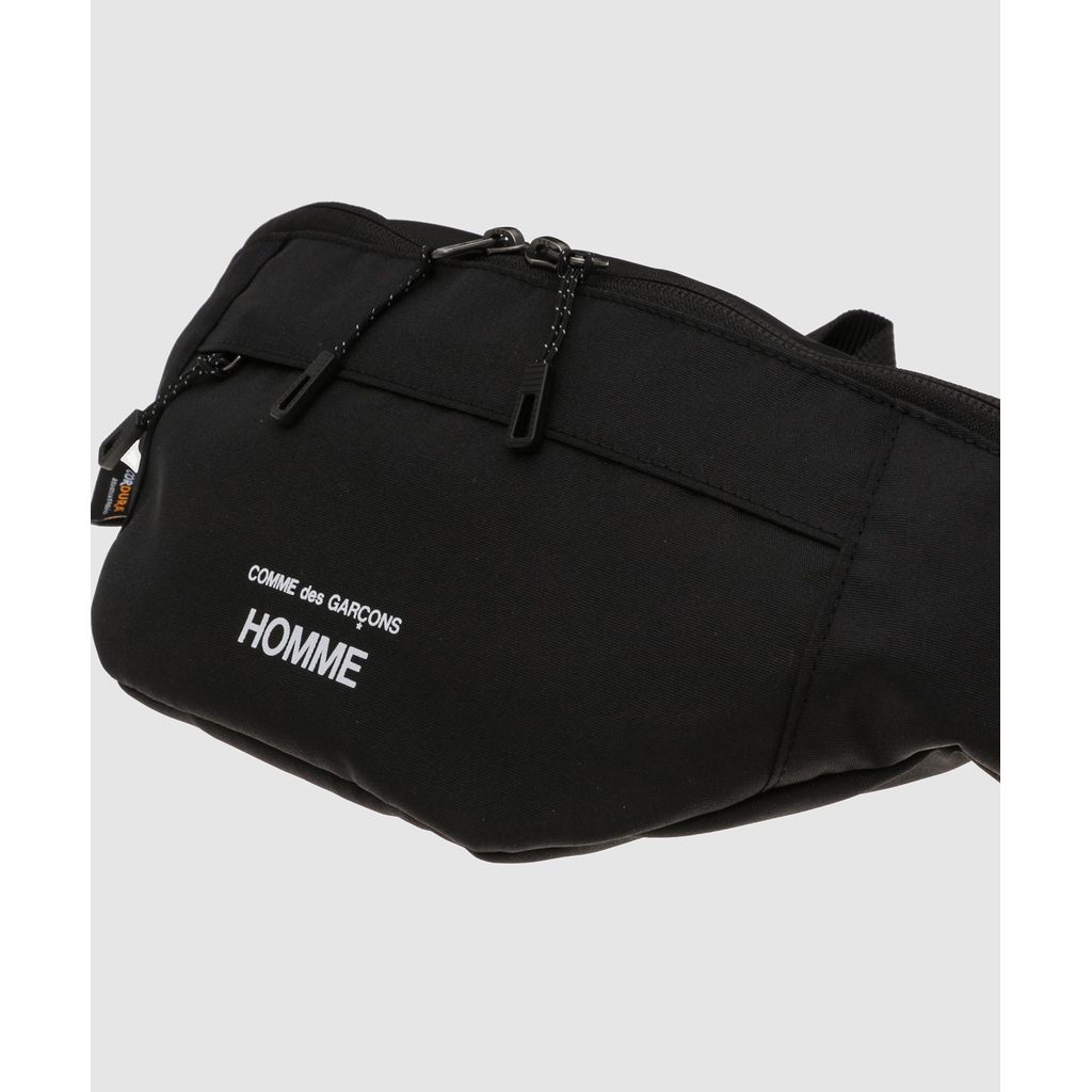 COMME des GARCONS HOMME POLYESTER CORDURA WAIST BAG（BLACK）