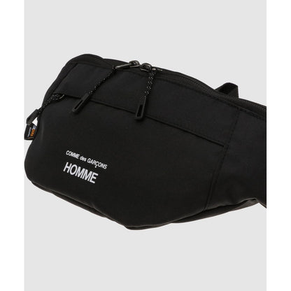 COMME des GARCONS HOMME POLYESTER CORDURA WAIST BAG（BLACK）