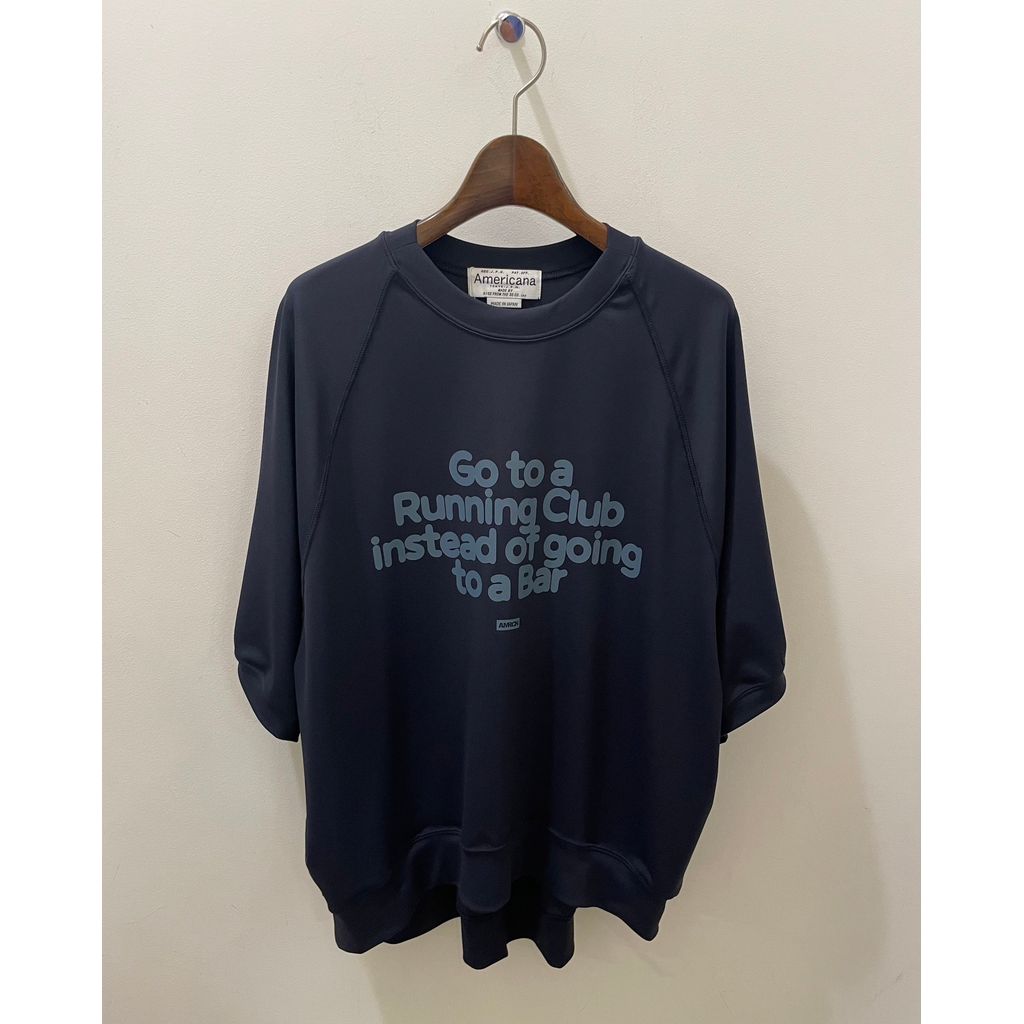 Americana　接触冷感天竺シームポケットT