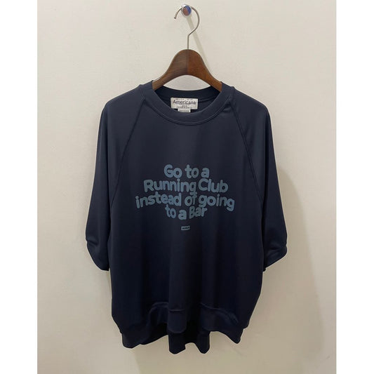 Americana　接触冷感天竺シームポケットT