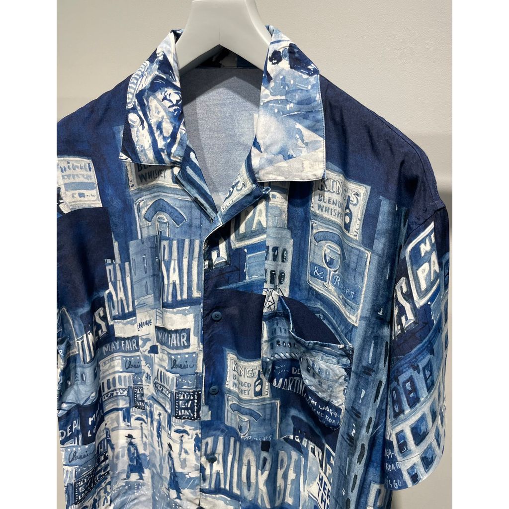 PORTER CLASSIC ALOHA SHIRT TIMES SQUARE