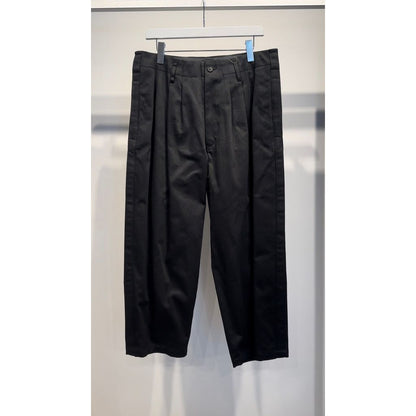 Y's for men KATSURAGI PANTS WITH SIDE TAPE DETAIL
