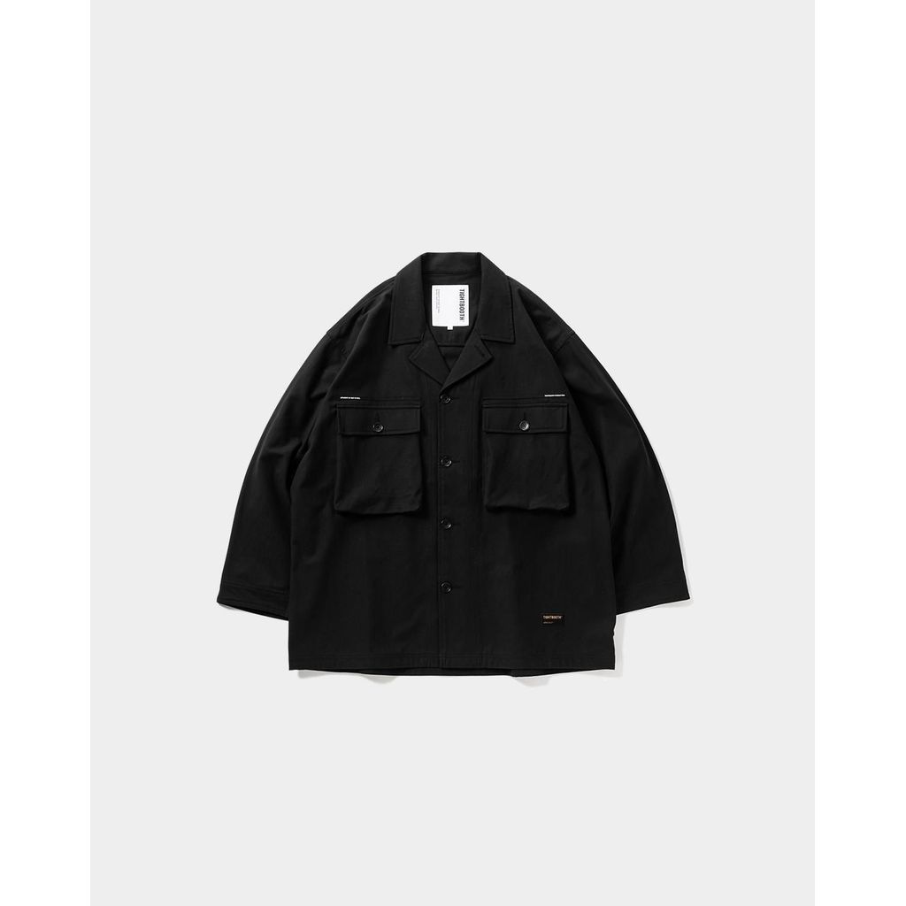 TIGHTBOOTH LABEL LOGO BDU SHIRT – MAROON WEBSTORE