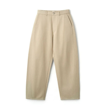 ORCIVAL OR-E0301MRD-R Men's Cotton Dry Twill Wide Curve Pants 26aw