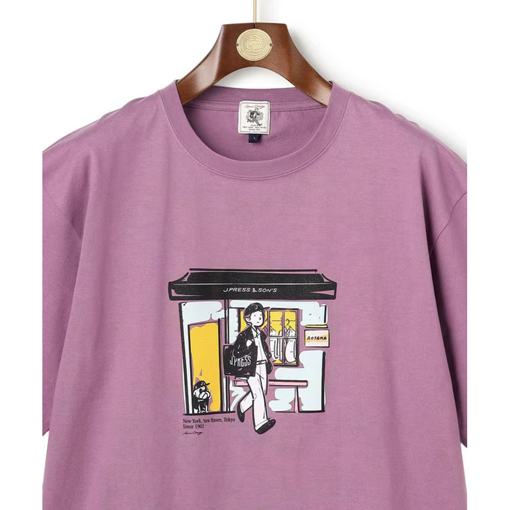 J.PRESS 【AaronChang】【UNISEX】グラフィック Tシャツ