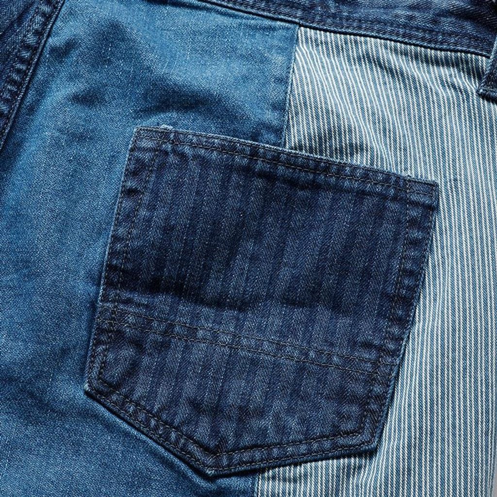 FDMTL PATCHWORK PANTS 3YR WASH