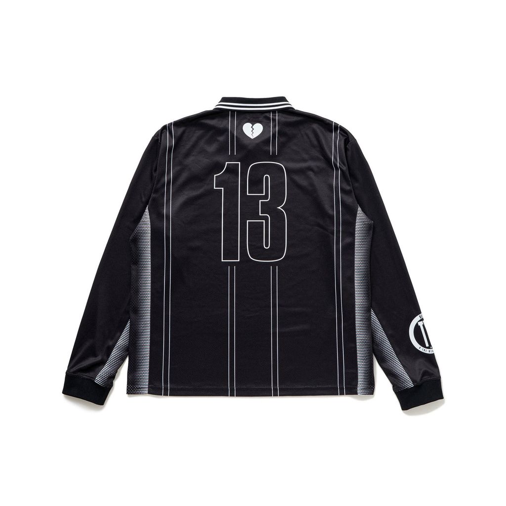 BEDWIN & THE HEARTBREAKERS L/S COLLARED SOCCER JERSEY "KAY"