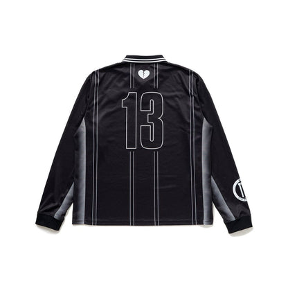 BEDWIN & THE HEARTBREAKERS L/S COLLARED SOCCER JERSEY "KAY"