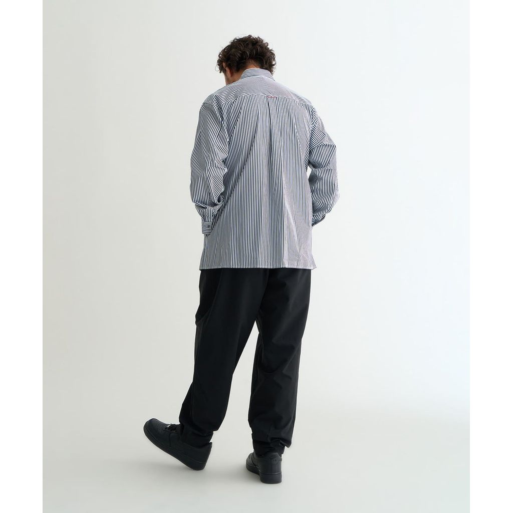 NANGA  STRIPE W POCKET BOX SHIRT(MEN)