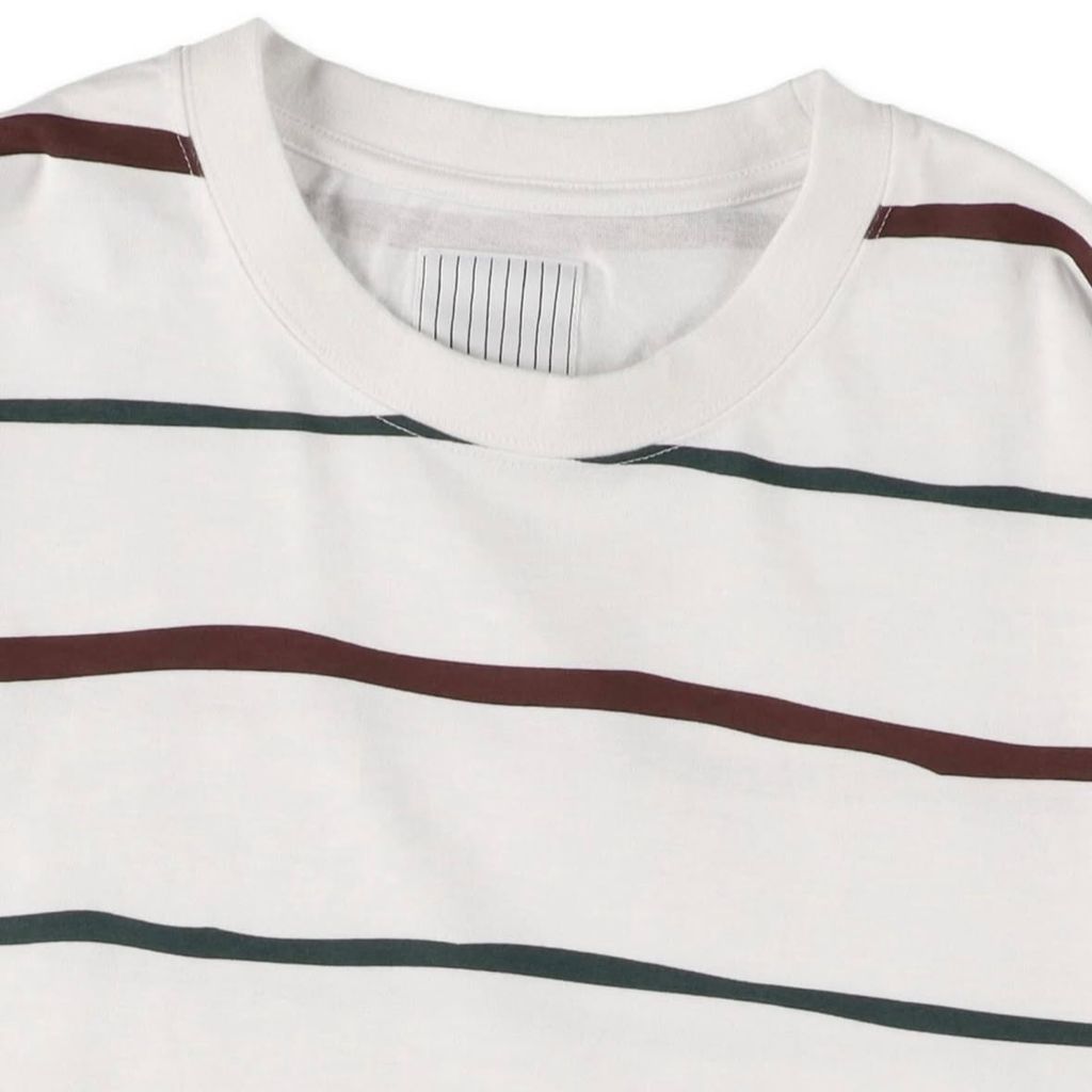 S.F.C SUPER BIG STRIPE  LS  TEE (W/DRAWSTRINGS)