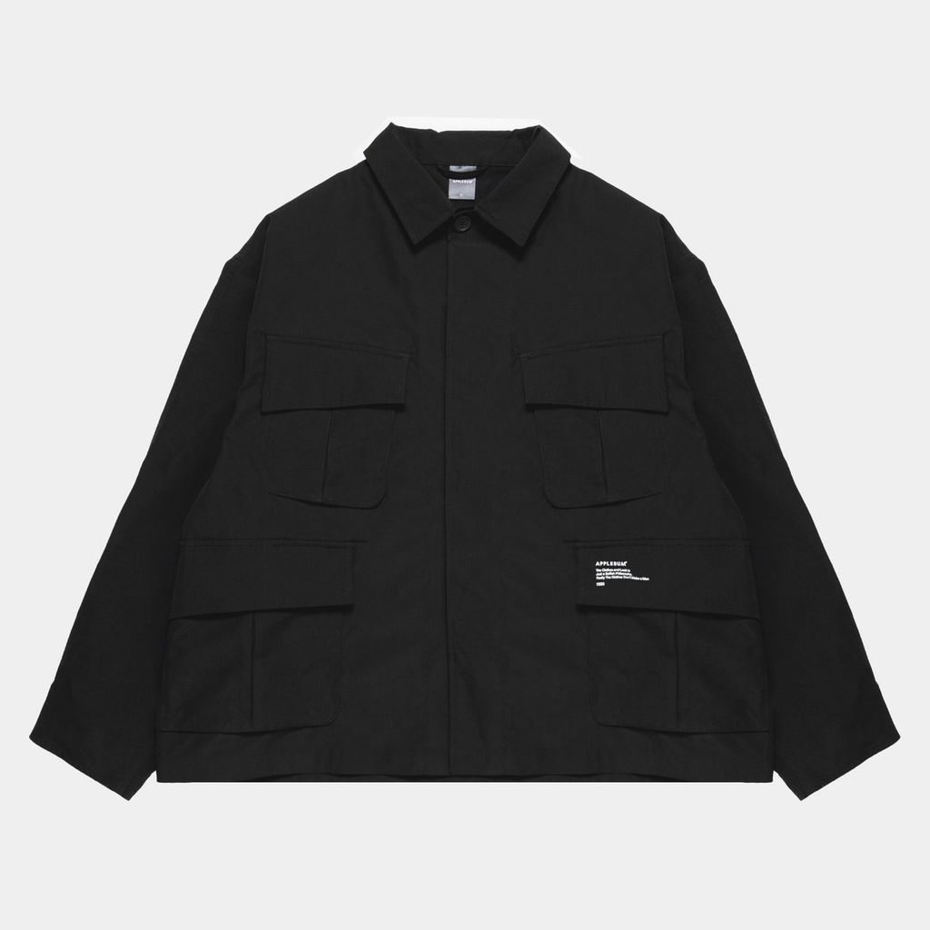 APPLEBUM MILITARY SHIRT JACKET [BLACK] / 2420617