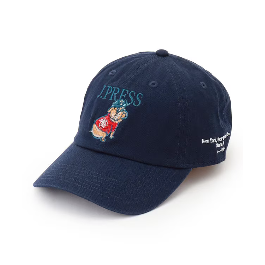 J.PRESS 【AaronChang】【UNISEX】コットンツイル ベースボールキャップ