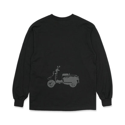 HOMBRENINO L/S PRINT TEE (PUAKO SHOP)