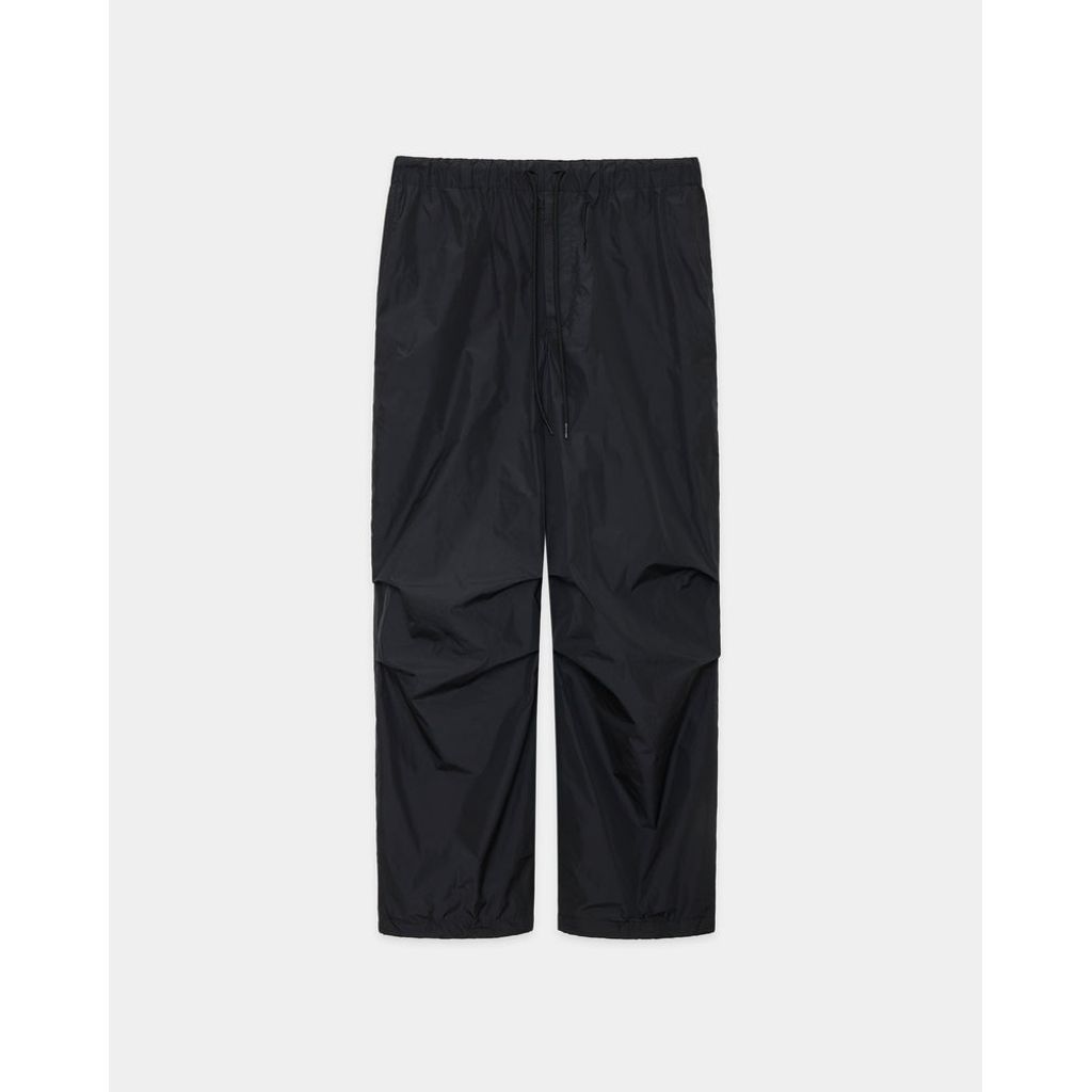 marka RECYCLED POLYESTER×SILK TAFFETA KNEE TUCK PANTS