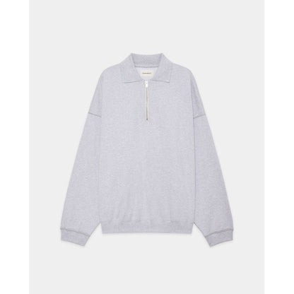 MARKAWARE Organic Cotton Heavy Fleece Half Zip Polo Huge Sweat