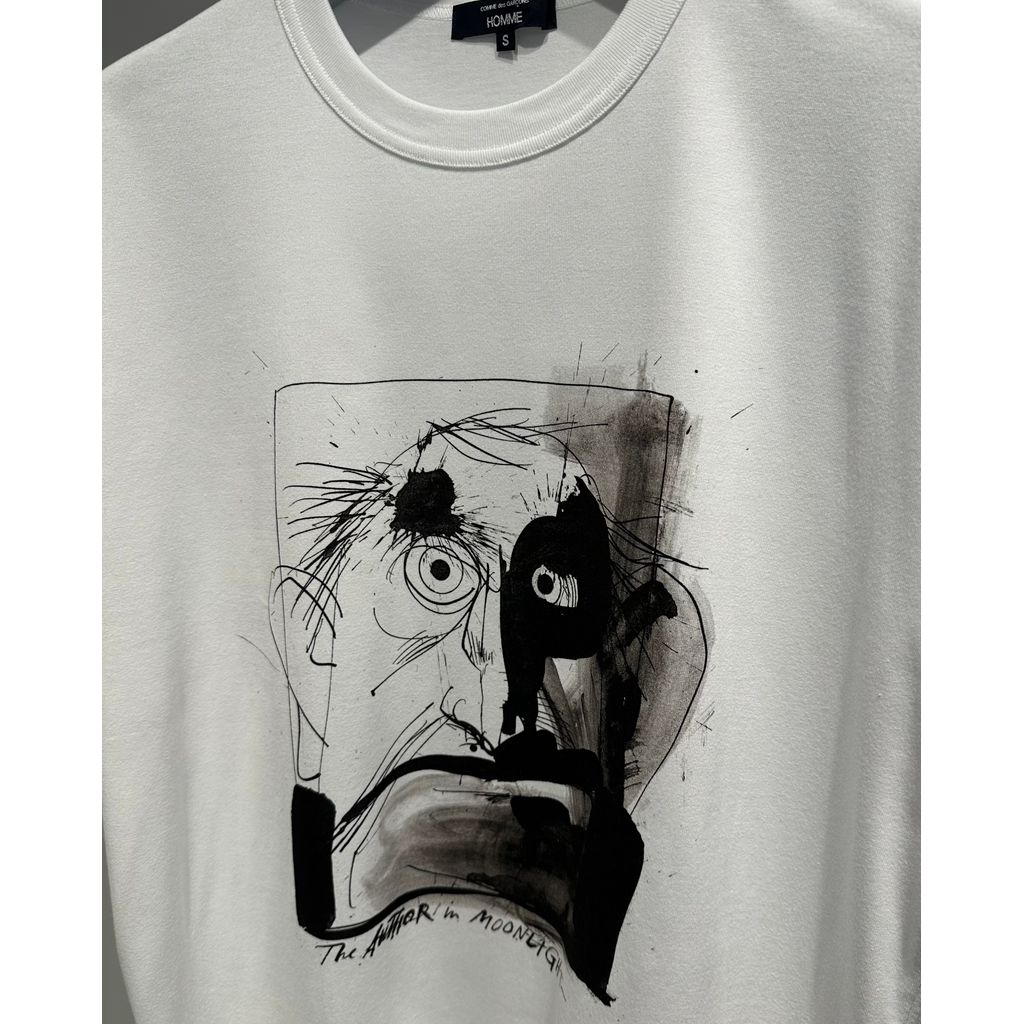 COMME des GARCONS HOMME「Ralph Steadman」ARTWORK PRINT T-SHIRT（B Pattern）