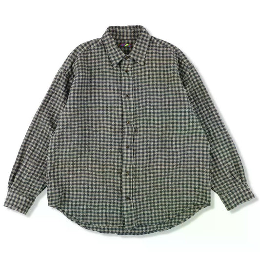 is-ness Ripple Check Shirt