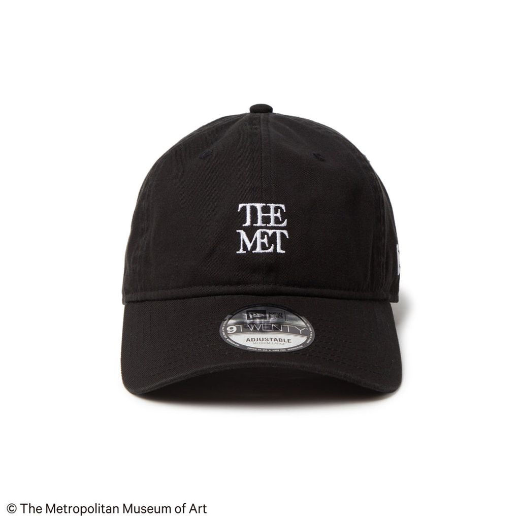 NEW ERA  9TWENTY The Met ミニロゴ ブラック