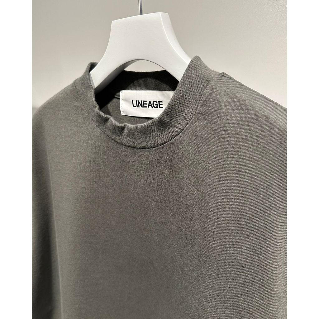 【MADE IN JAPAN】LINEAGE BALLON SOLID TEE（CHARCOAL）