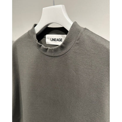 【MADE IN JAPAN】LINEAGE BALLON SOLID TEE（CHARCOAL）