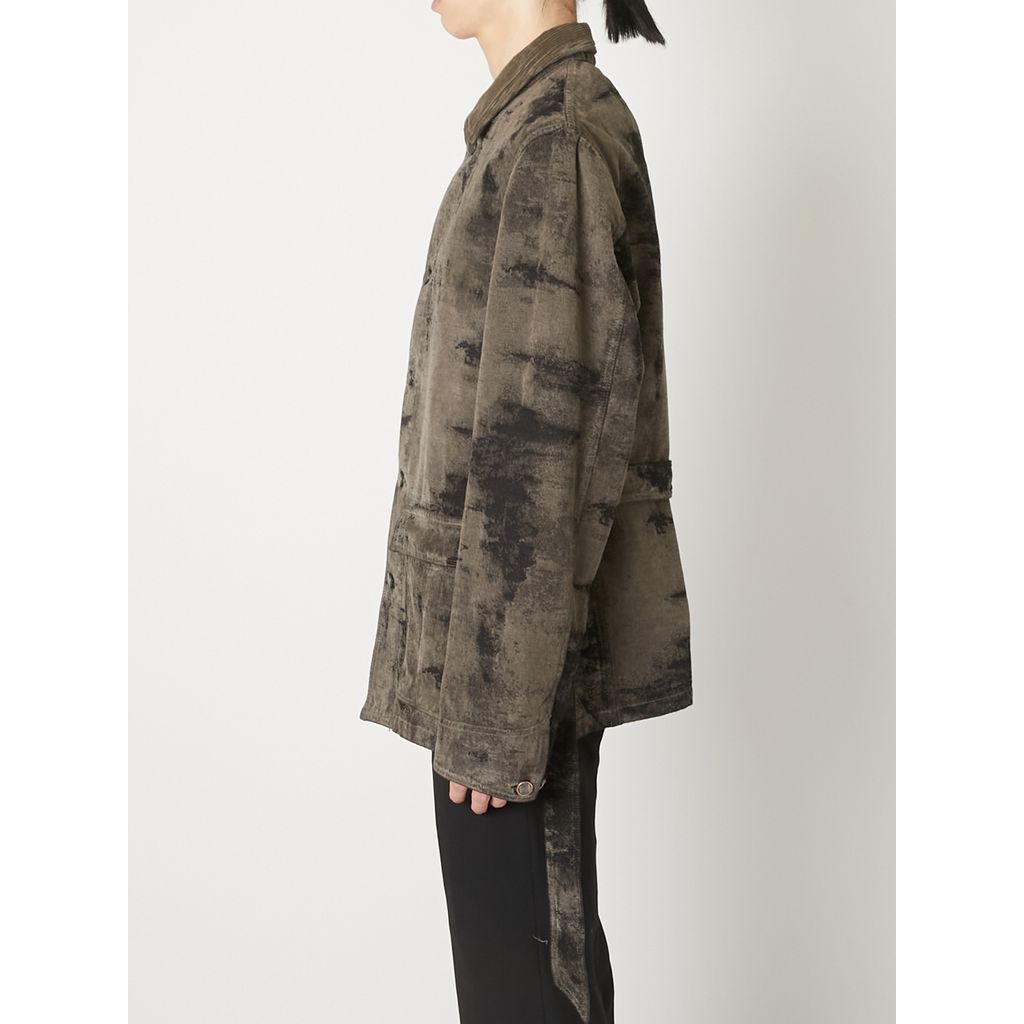 TAAKK MOLE JACQUARD DENIM BLOUSON