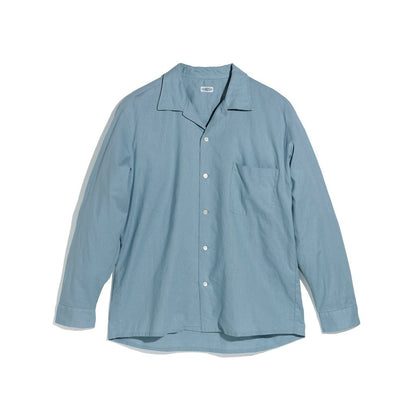 FOUNDOUR OPEN COLLAR SHIRT