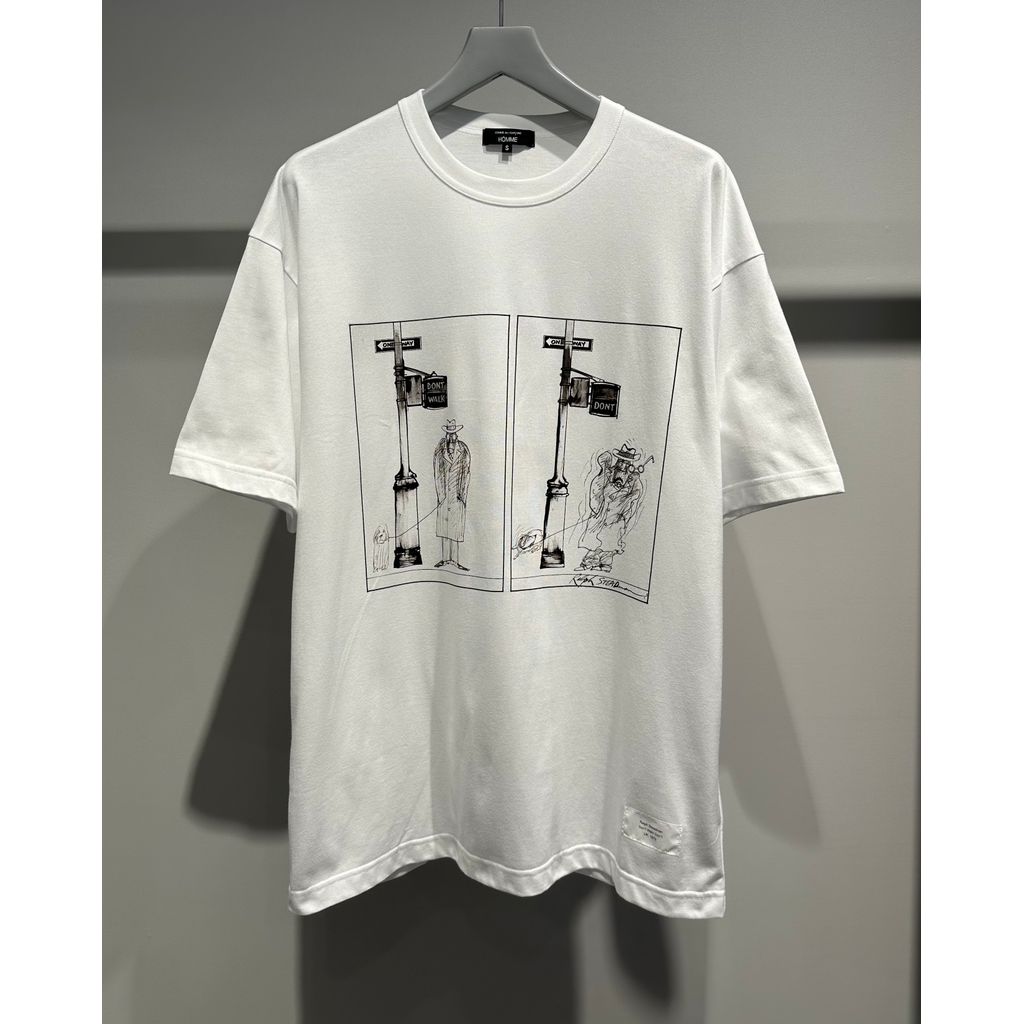 COMME des GARCONS HOMME 「Ralph Steadman」ARTWORK PRINT T-SHIRT（A Pattern）