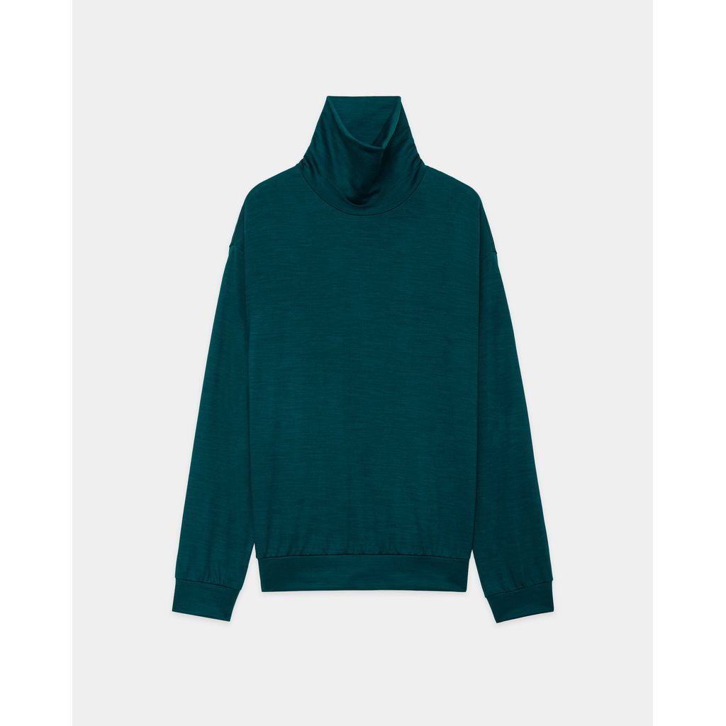 marka  2/72 Wool Single Jersey Washable Turtle Neck