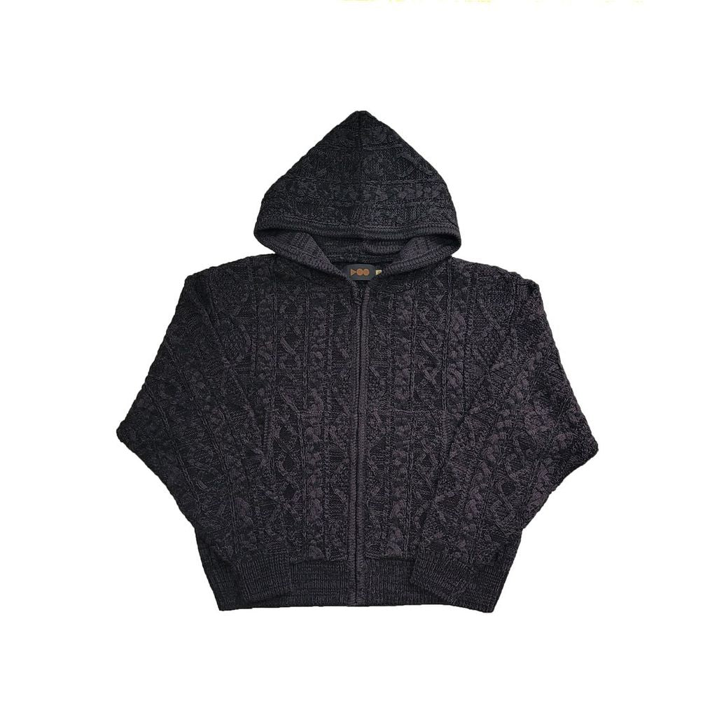 VOO F.Z.P MIX KNIT JACKET