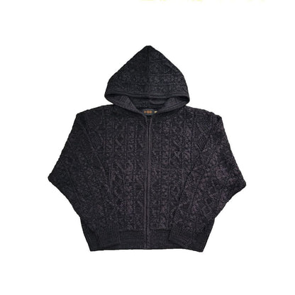 VOO F.Z.P MIX KNIT JACKET