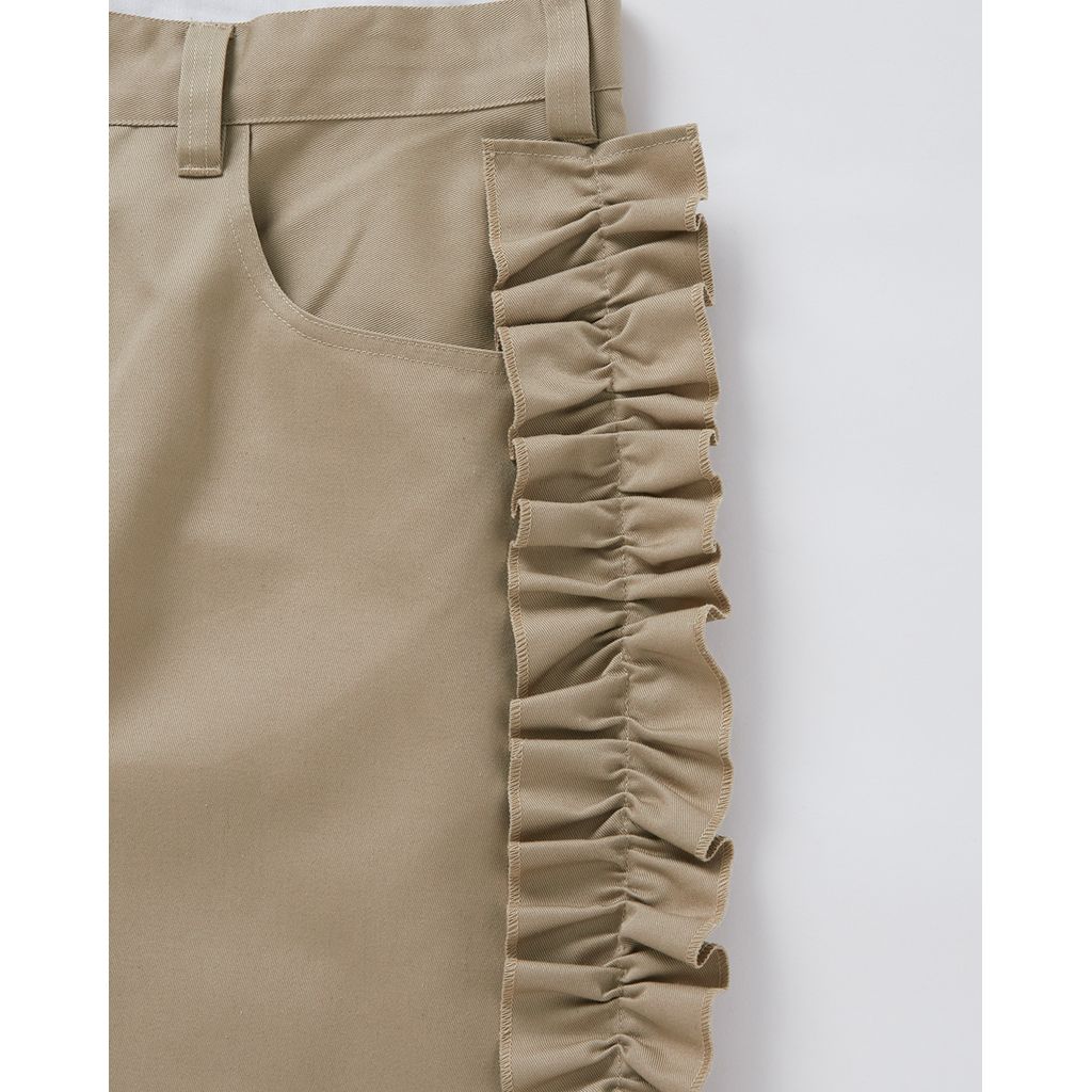 NICK GEAR Frill Chino shorts