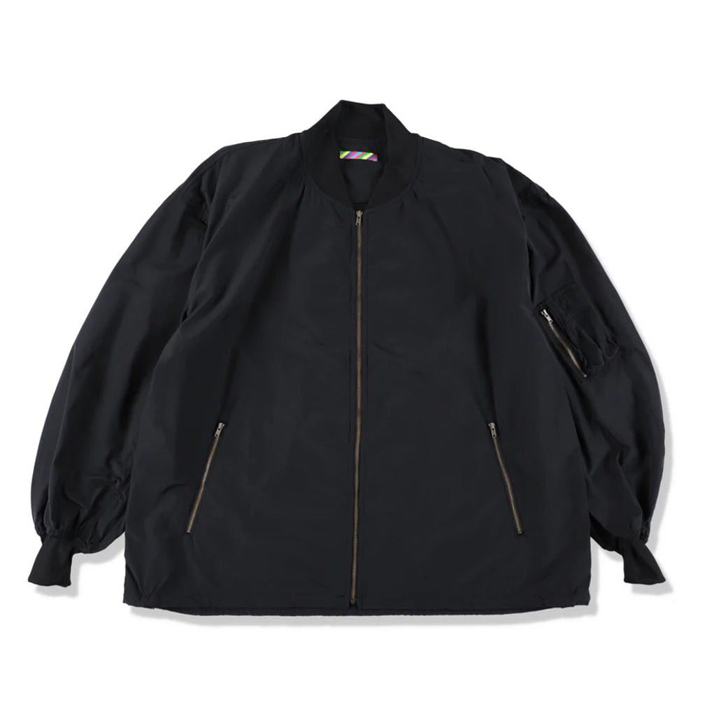 is-ness MILITARY ZIP SHIRT