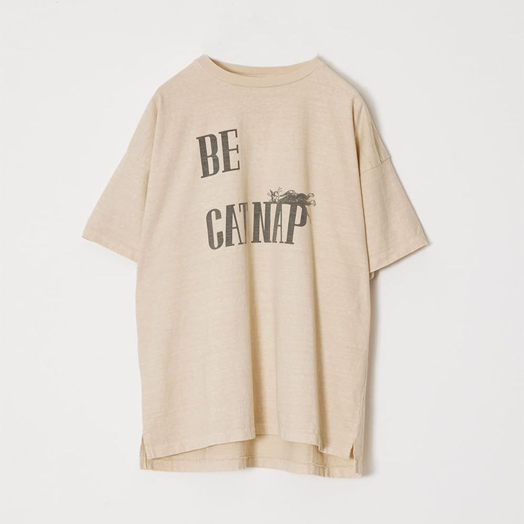 REMI RELIEF  16/天竺T(BE CAT NAP)