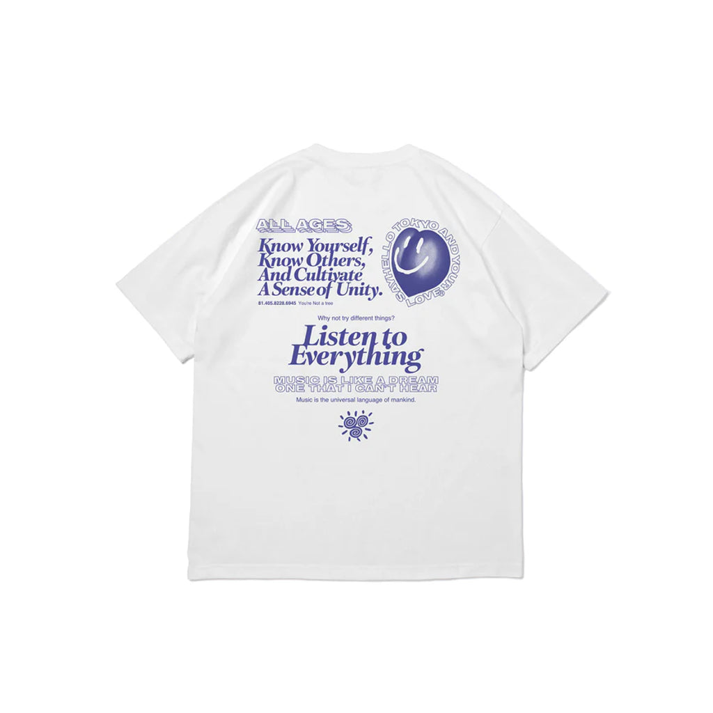 SAYHELLO Listen To Everything Tee