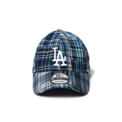 NEW ERA 9TWENTY MLB Patchwork ロサンゼルス・ドジャース マドラスチェック