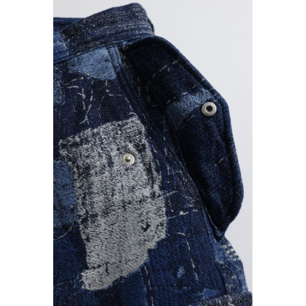 FDMTL FA26PN51JR  BORO JACQUARD CARGO PANTS RINSE