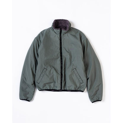 ANACHRONORM REVERSIBLE BOA JACKET PURPLE