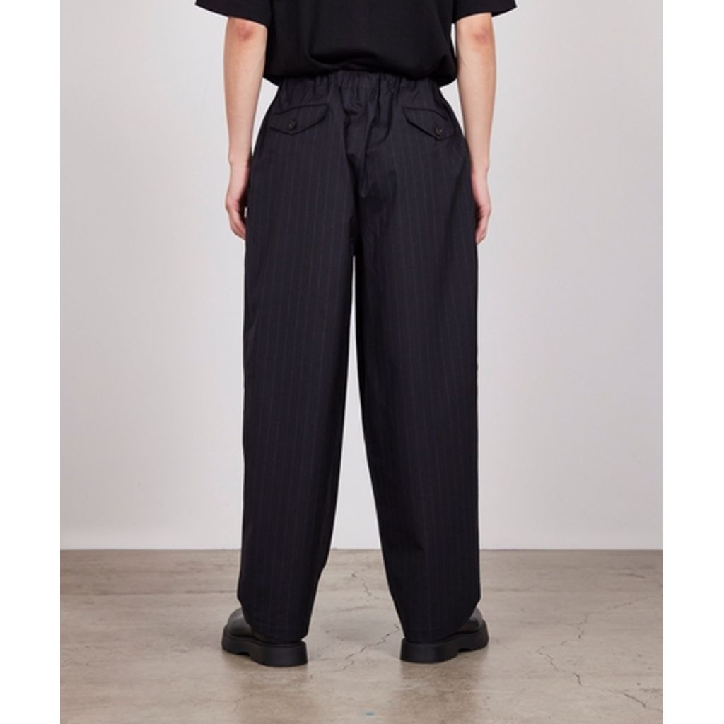 MARKA 2/72 WASHER WOOL TROPICAL COCOON WIDE EASY PANTS