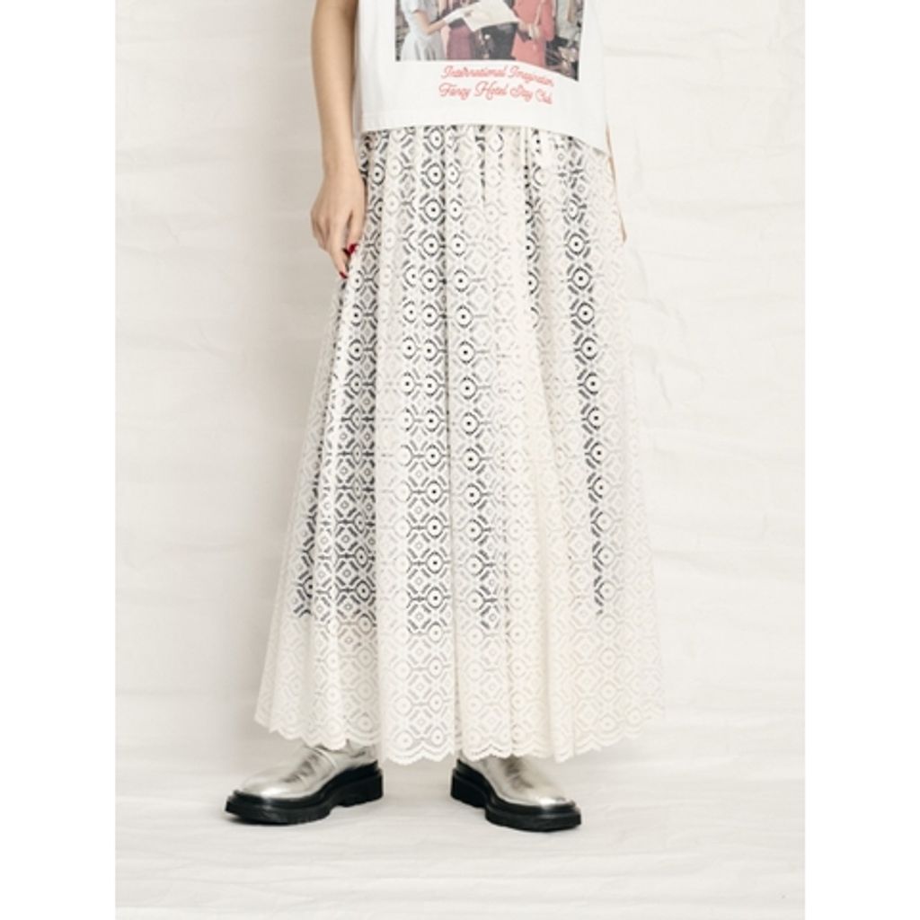 【予約販売】 THOMAS MAGPIE Lace skirt