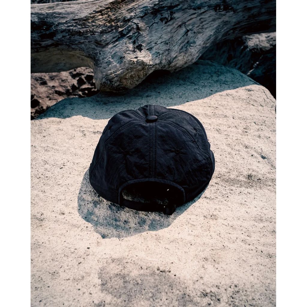 GARBAGE INDUSTRIES  SOFT BRIM 6 PANEL CAP w/ CHIN STRAP (OFFLINE)